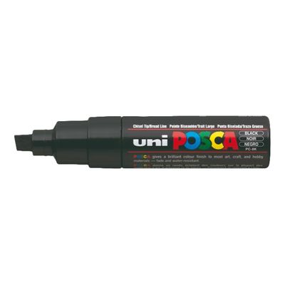 Posca - 4 Marqueurs peinture pointe large - couleurs assorties