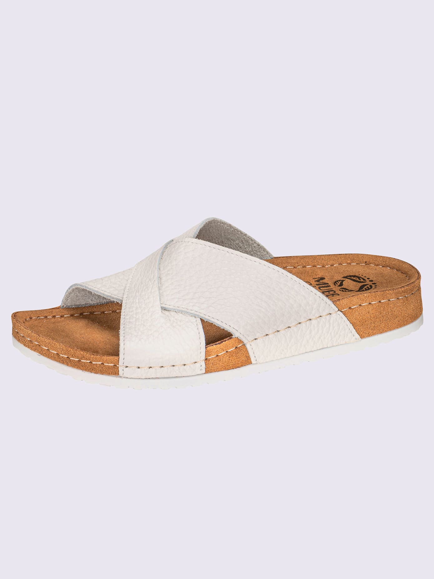 Mules cuir vachette