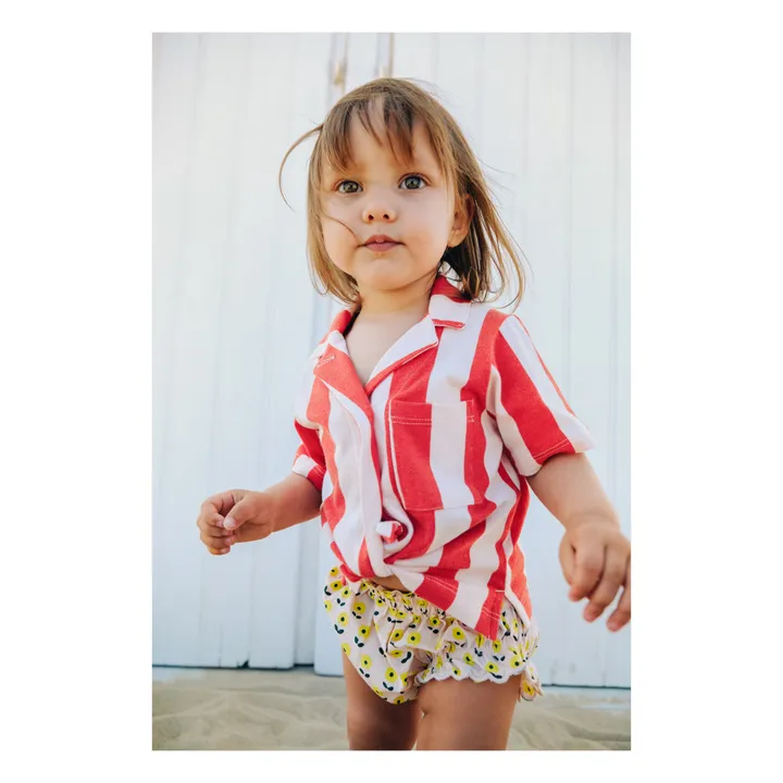 Holi & Love Bloomer Betty Fleurs Coton Bio | Rose pêche