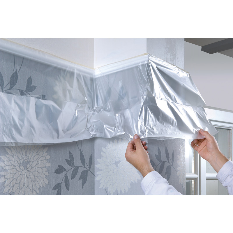Tesa Easy Cover® PRO folie masker met afplaktape 2600mmx17m