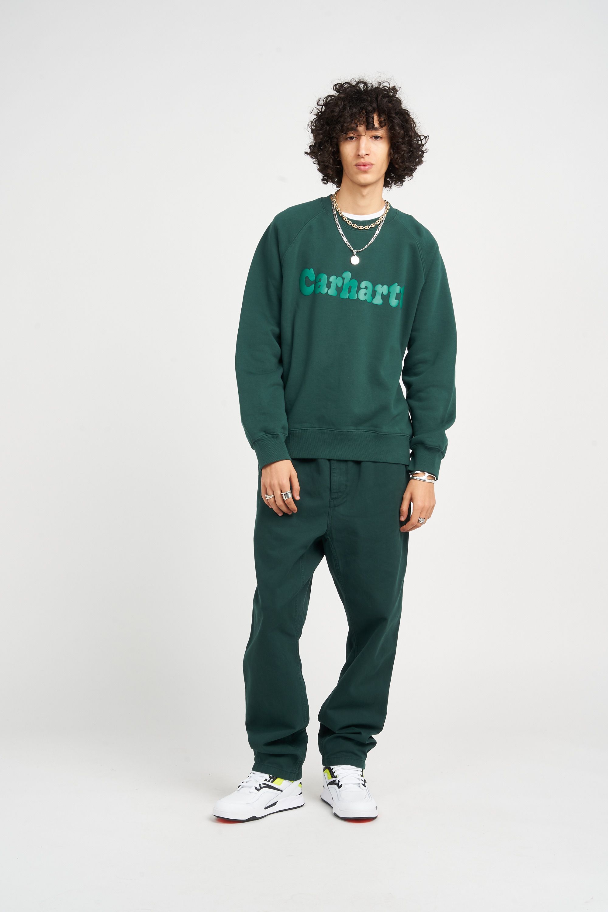 CARHARTT WIP Sweatshirt Bubbles Sweat Vert