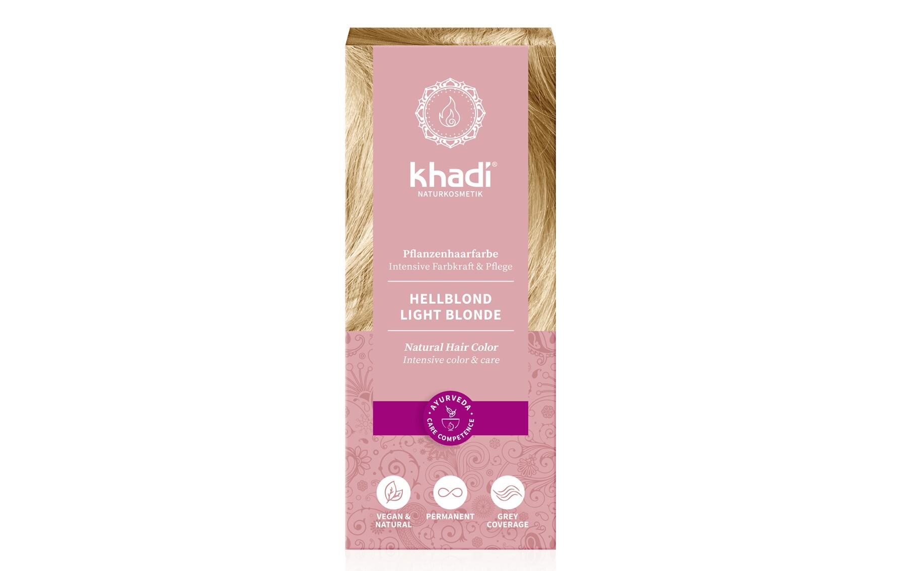 Haarcoloration Pflanzenhaarfarbe Hellblond 100 gPflanzliche Haarfarbe Weizenblond bis Honigblond