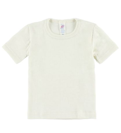Engel T-Shirt - Wolle/Seide - Natur