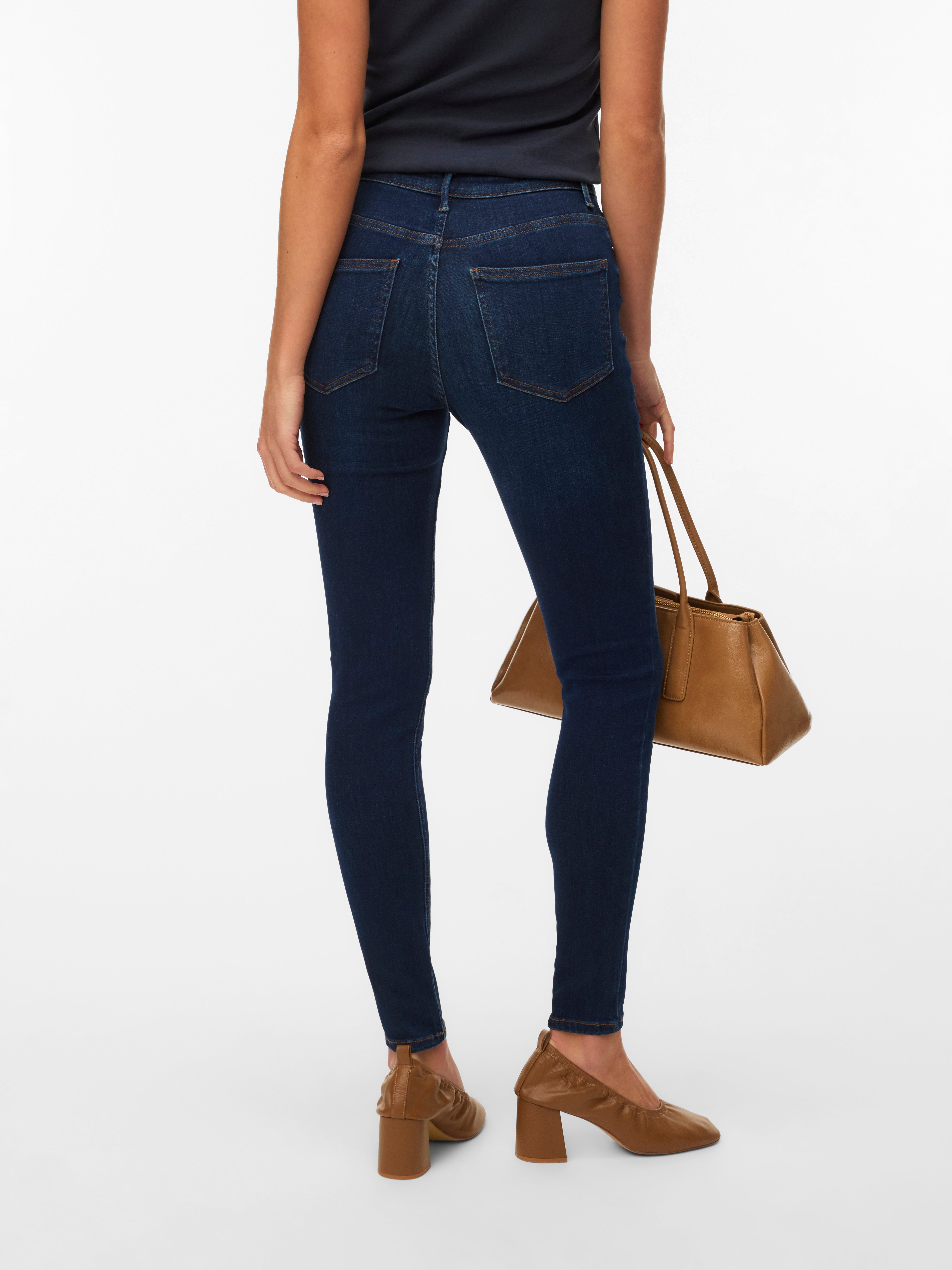 VMPOLLY Mid rise Skinny fit Jeans