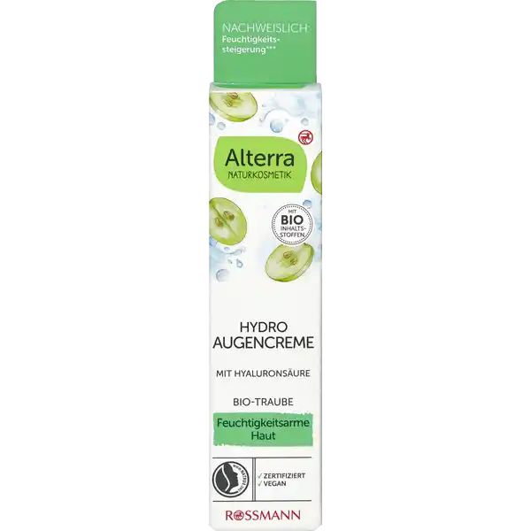 Hydro Augencreme Bio-Traube & Bio-Weisser Tee