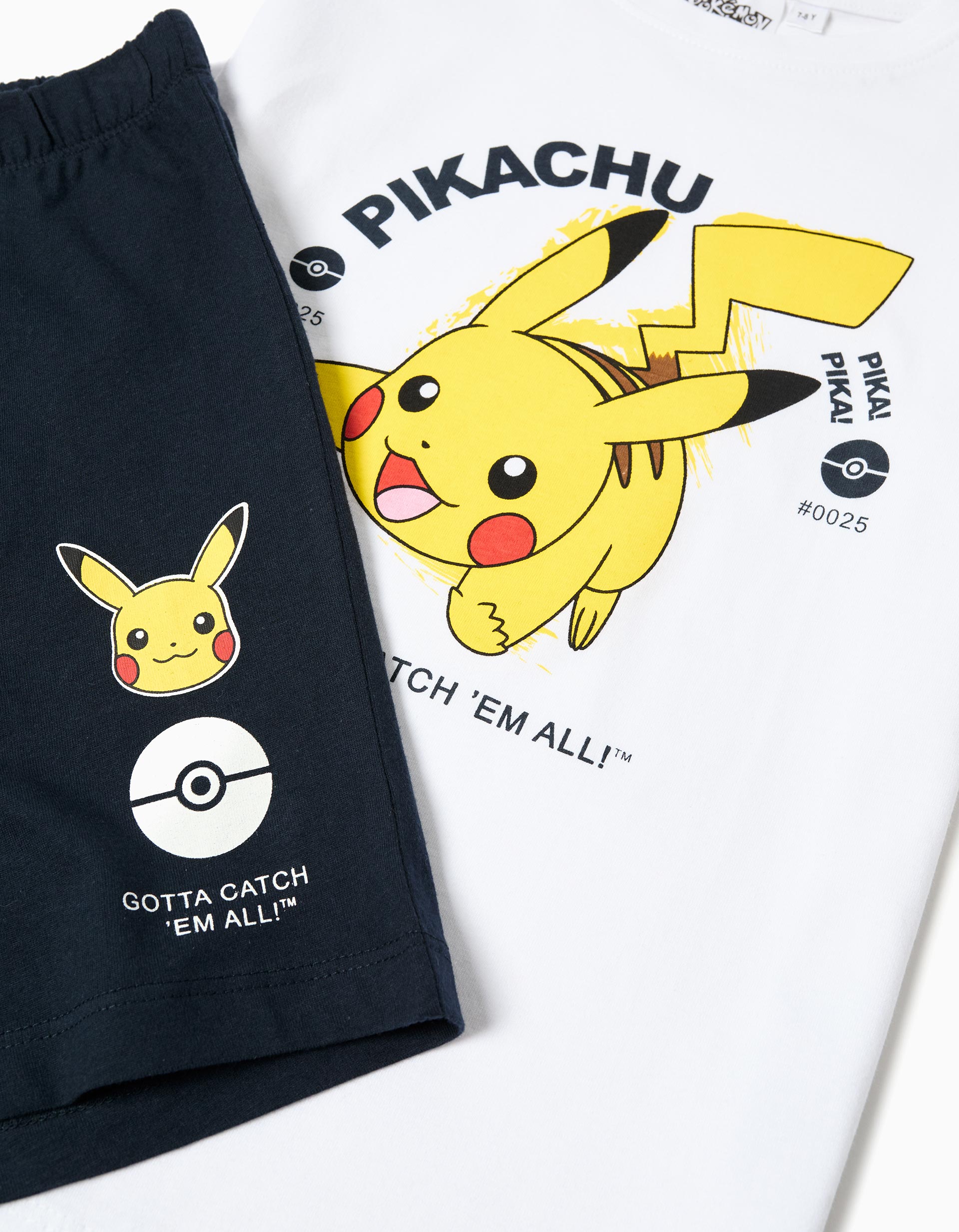 Pijama 'Pokémon', Menino, Branco