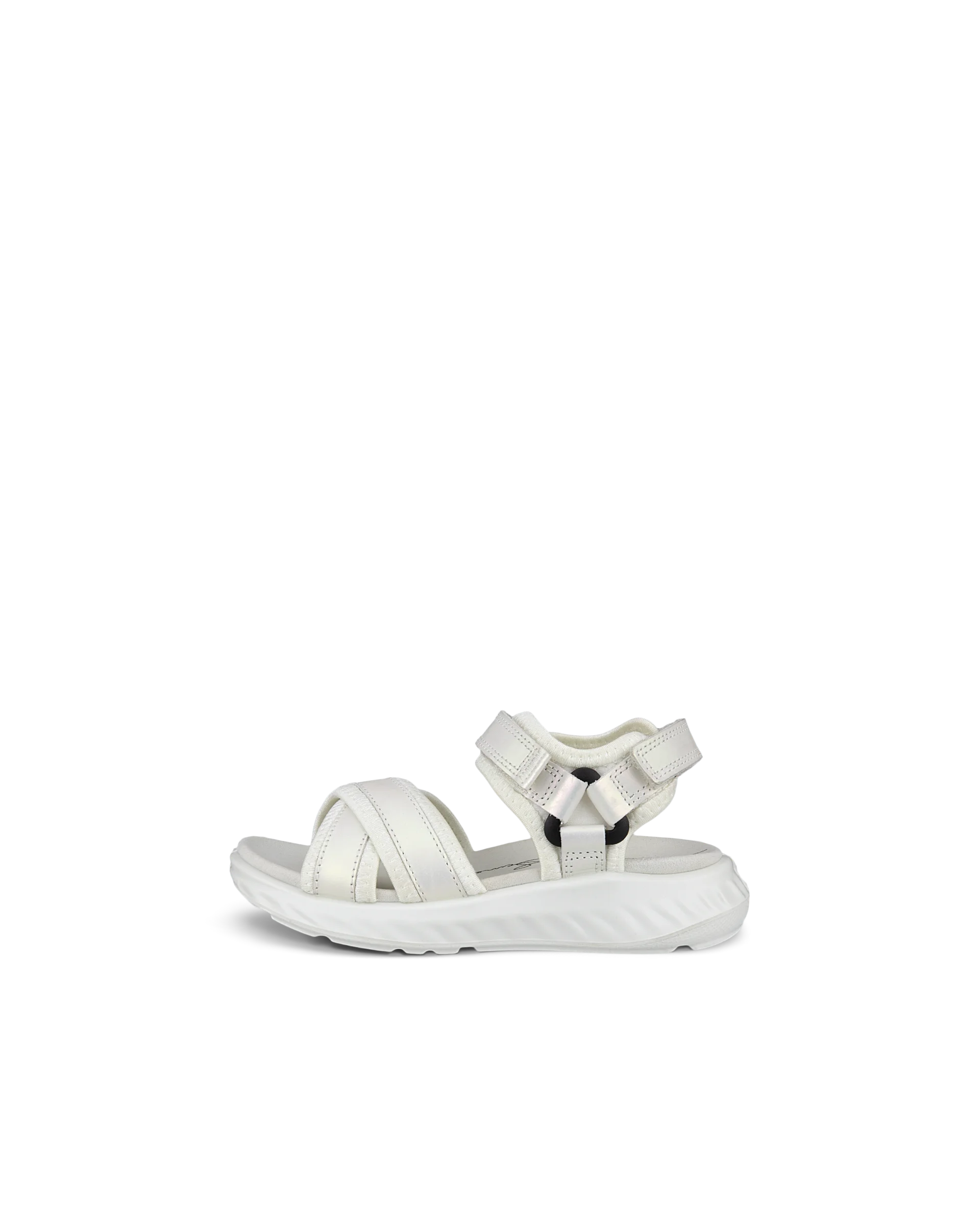 ECCO SP.1 LITE SANDAL K Kinder Sandale aus Textil und Leder Weiß