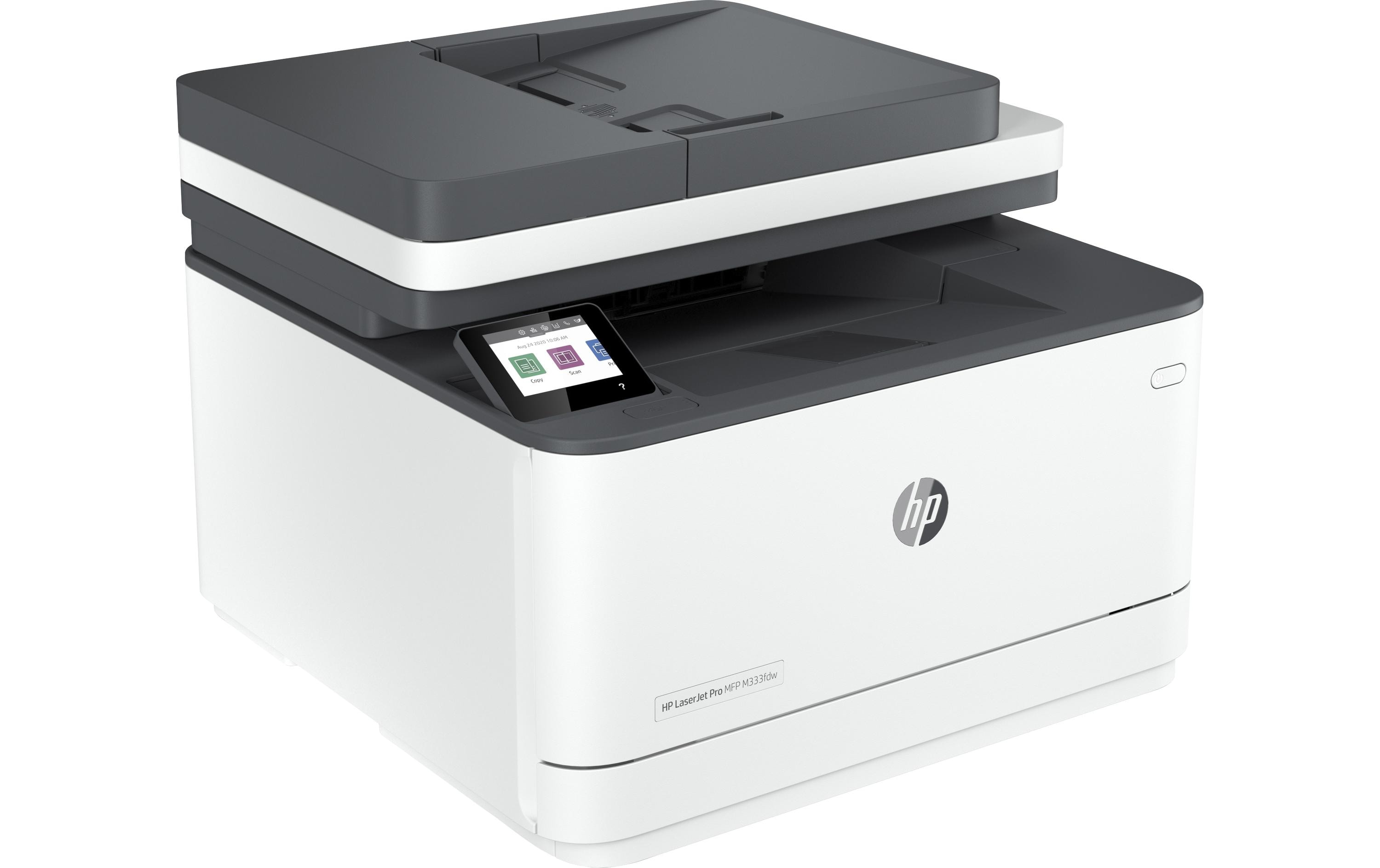 Multifunktionsdrucker LaserJet Pro MFP 3102fdw<br>Schwarzweiss-Laser-Multifunktionsdrucker für den Office-Bereich