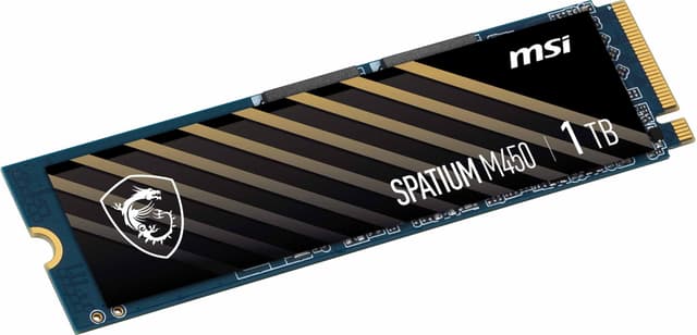MSI Spatium M450 M.2 V1 intern SSD (1TB)