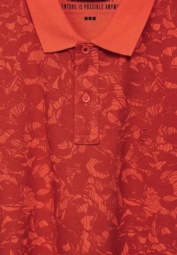 Piquée Poloshirt - pure orange