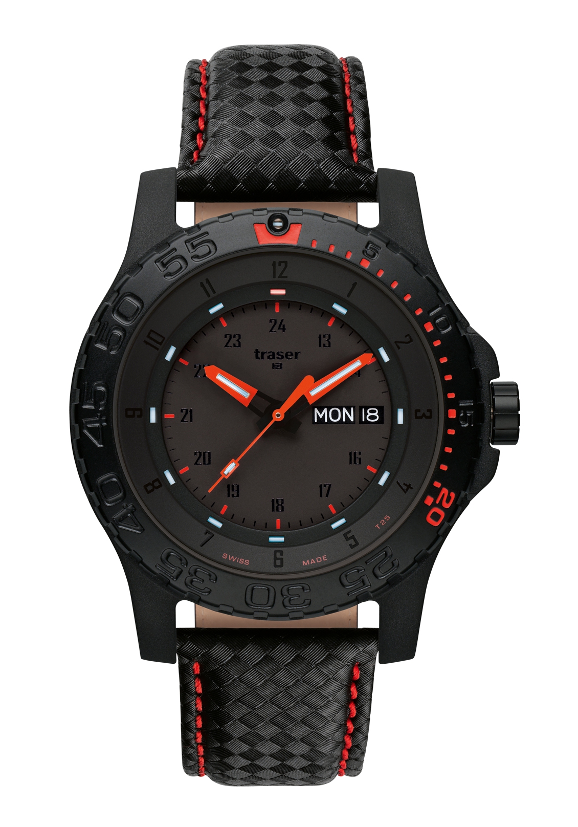 Traser Red Combat Herrenuhr 105502