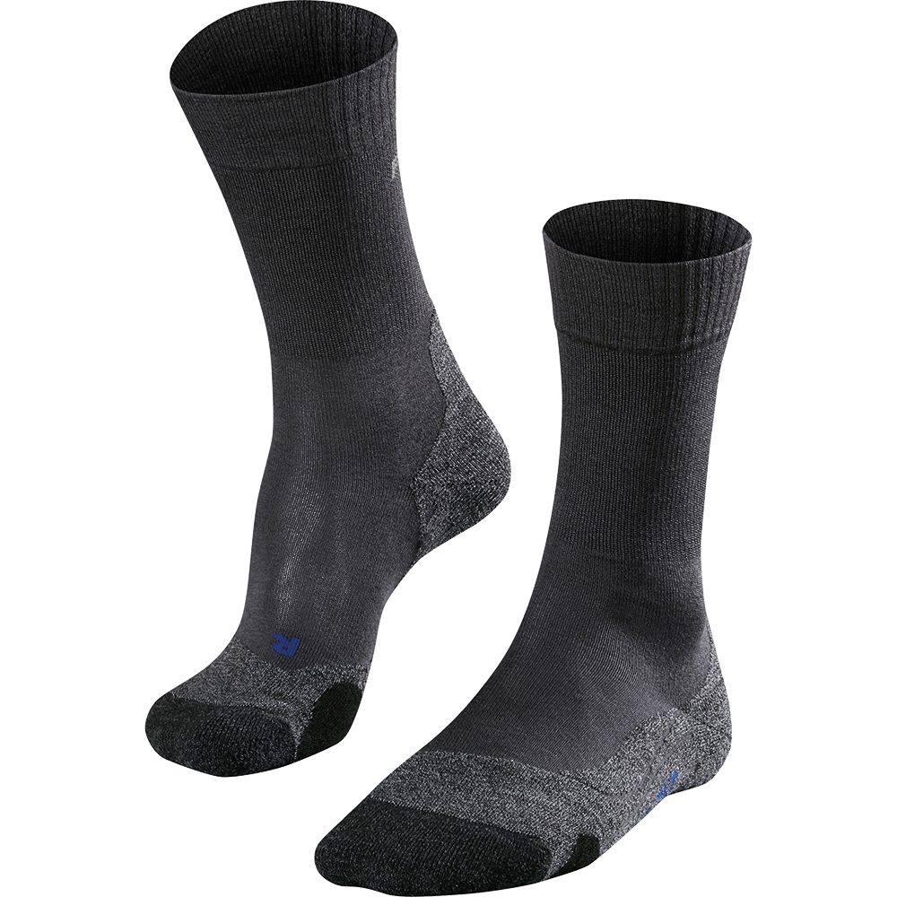 Falke TK2 Explore Cool Wandersocken Herren asphalt melange