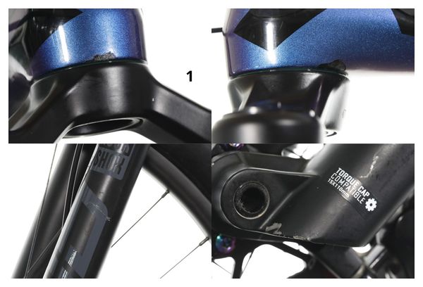 Produit Reconditionné - VTT Tout-Suspendu Kaiser K-One FS Sram XX1 Eagle AXS 12V Bleu/Violet 2021