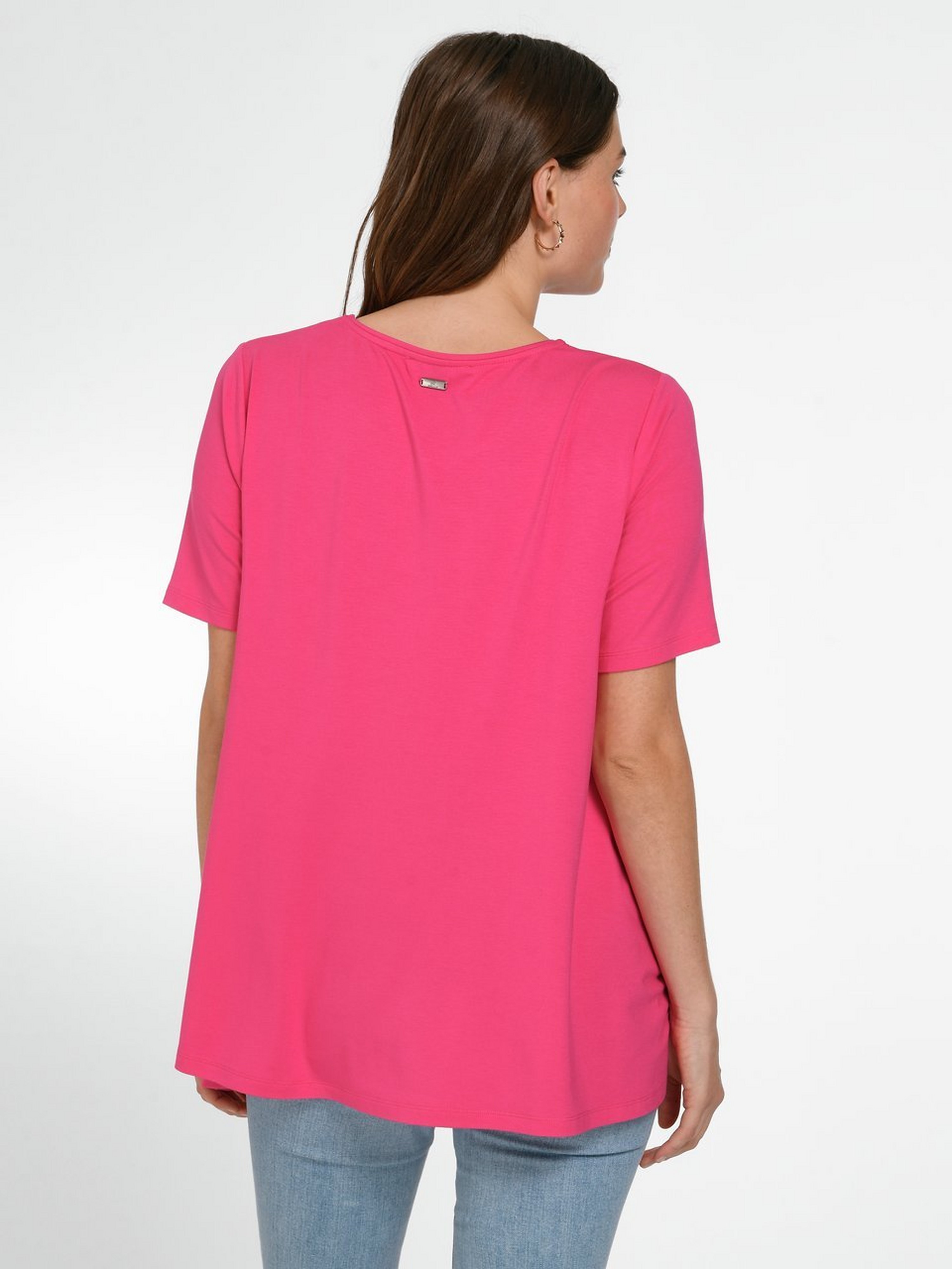 Rundhals-Shirt mit 1/2-Arm