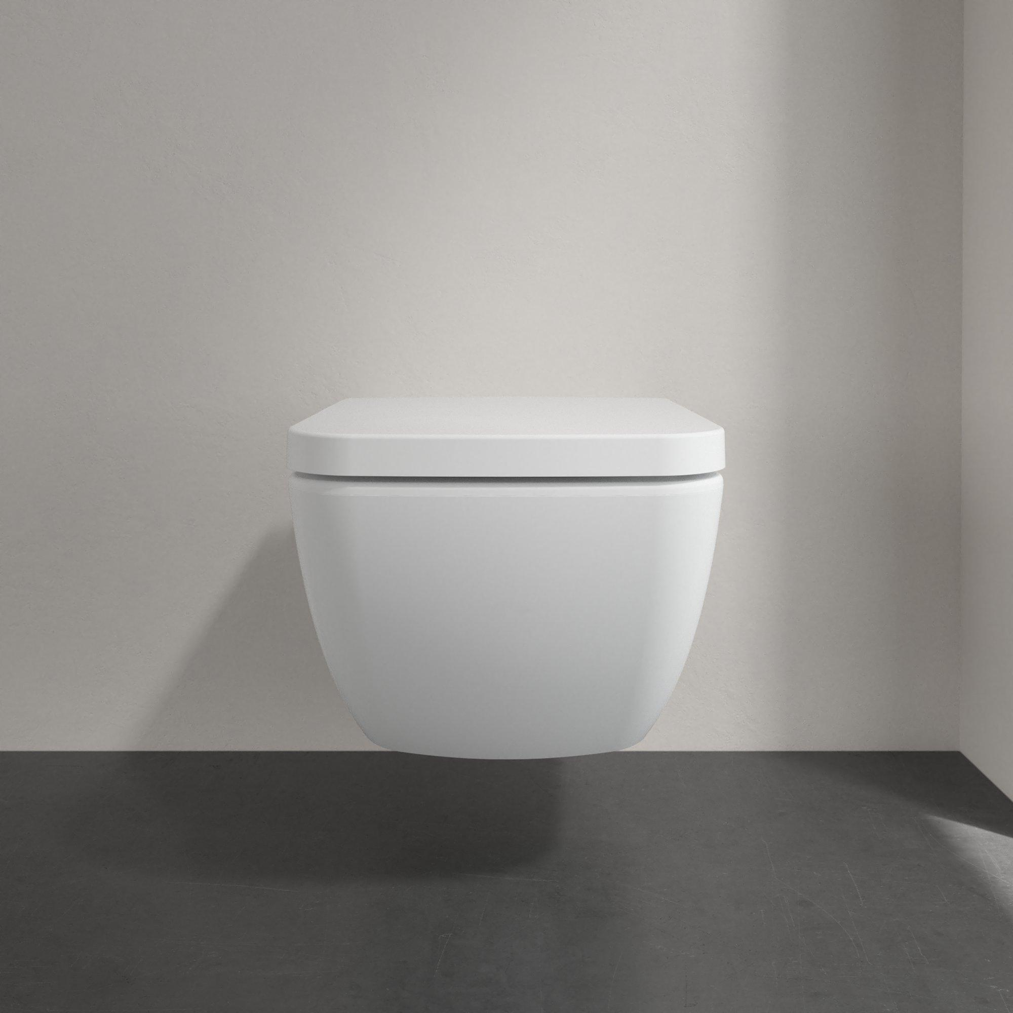 Villeroy & Boch Venticello randloos toilet CeramicPlus wit mat