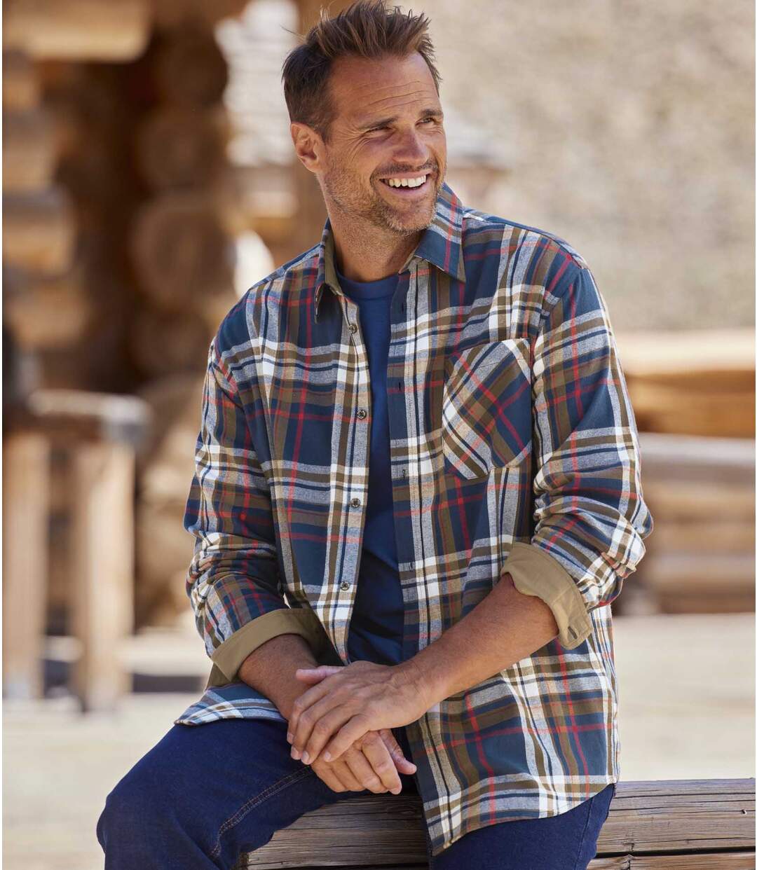Chemise Flanelle Carreaux Canada
