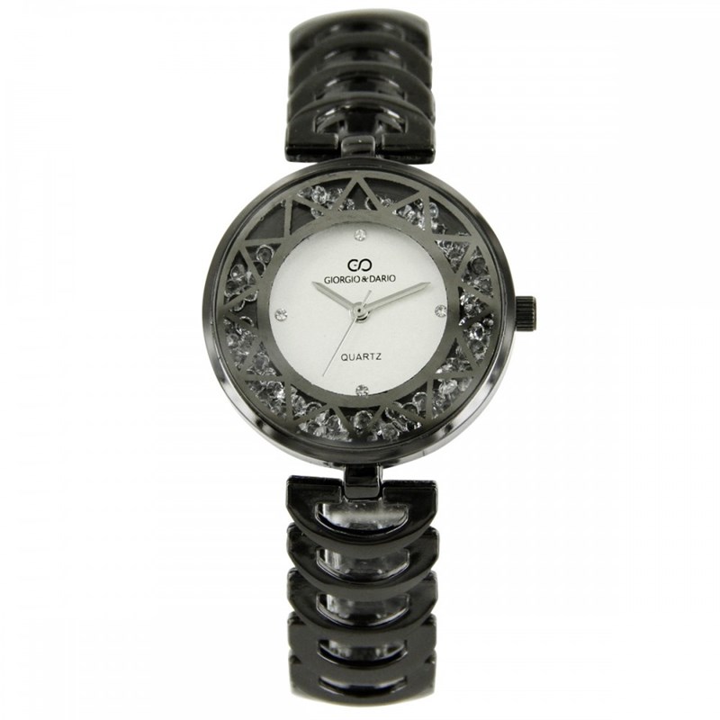 Montre Femme GIORGIO bracelet Acier Noir