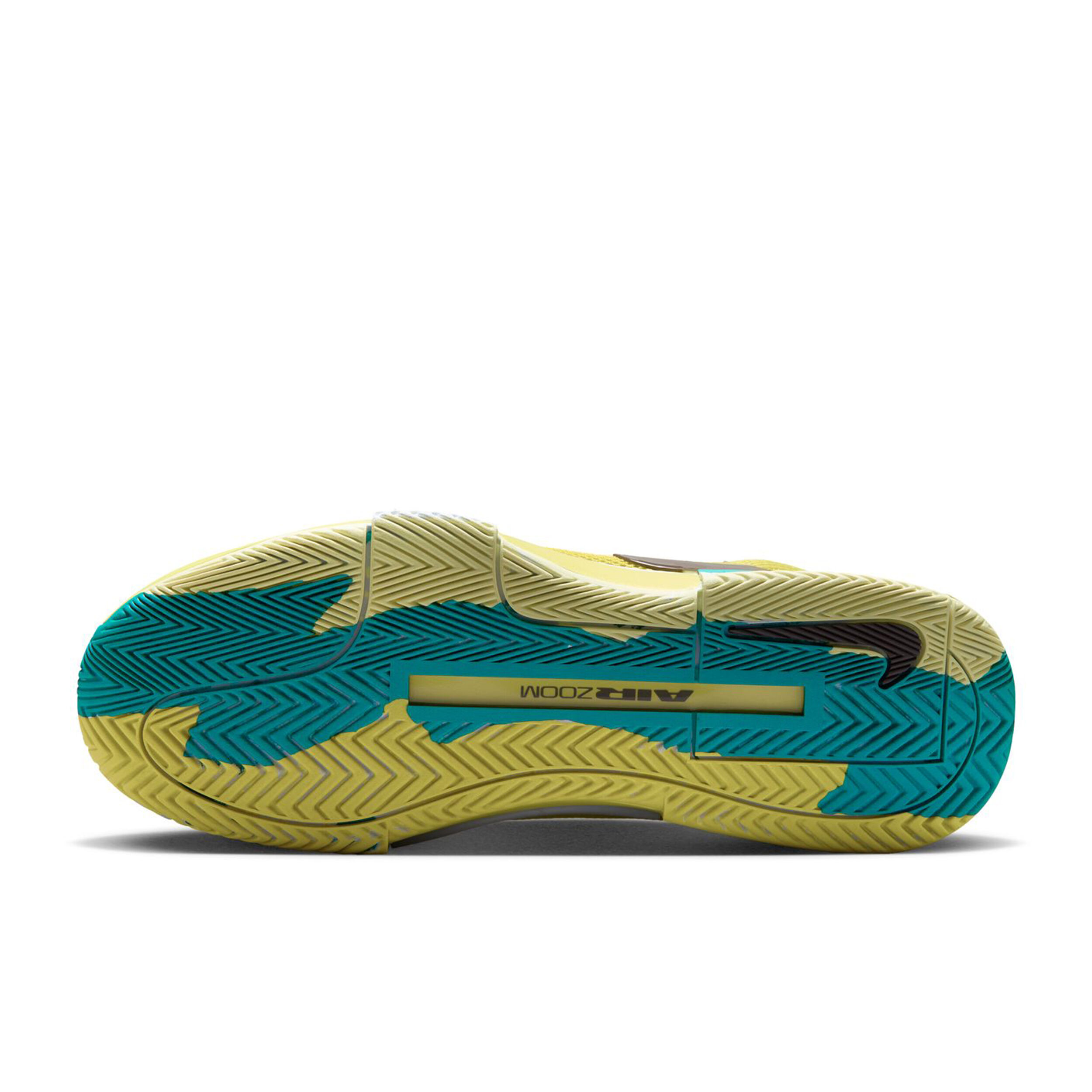 Nike GP Challenge 1 PRM Chaussures Toutes Surfaces Hommes - Jaune , Bleu Petrol