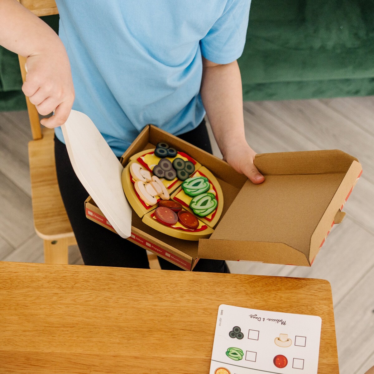 Melissa & Doug - Pizzaria Legetøj I Træ