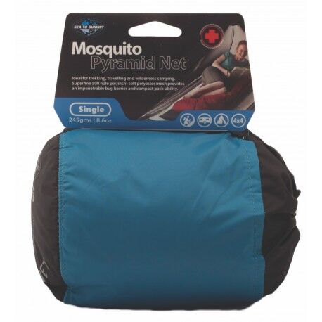 Simple Mosquito Pyramid Net Single - Moustiquaire