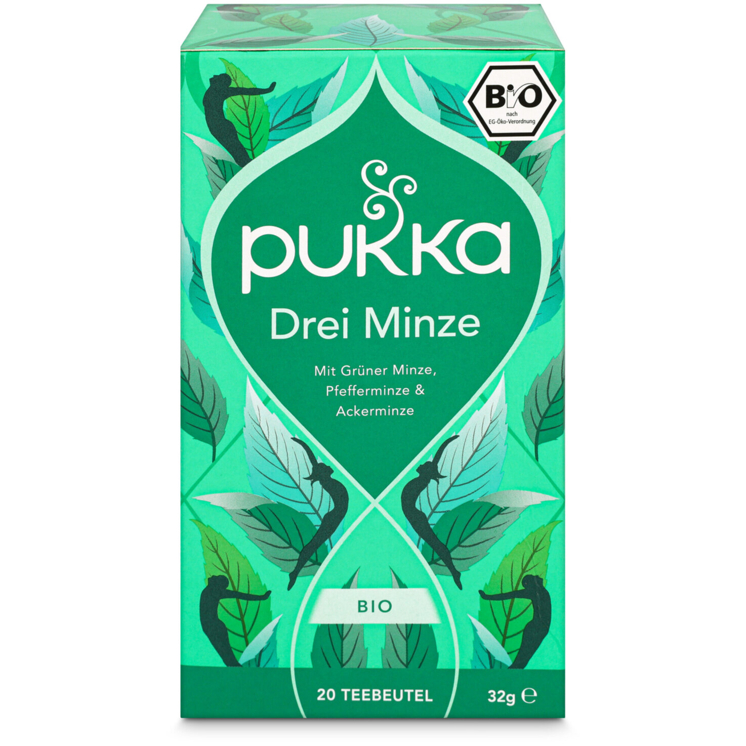 Pukka Bio Drei Minze 20 Portionen