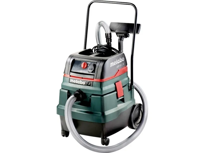 Metabo ASR 50 L SC, Tør&våd, Sort, Grøn, L, 50 L, 61 l/s, 8600 cm²