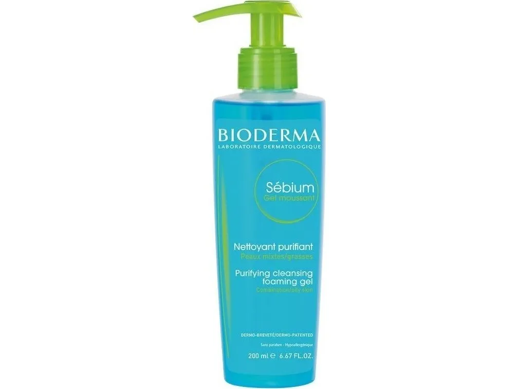 Bioderma Sebium Moussant cleansing gel 200ml