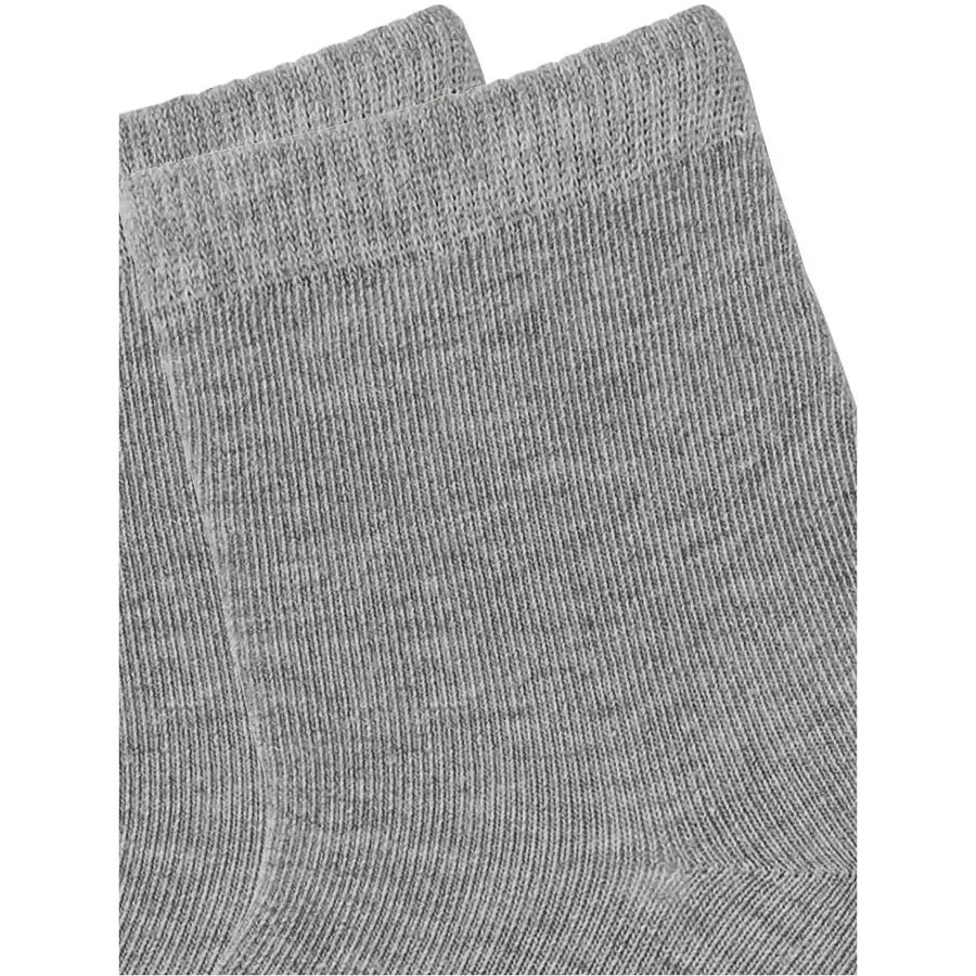 Sterntaler Söckchen uni, 2er-Pack silber mel.