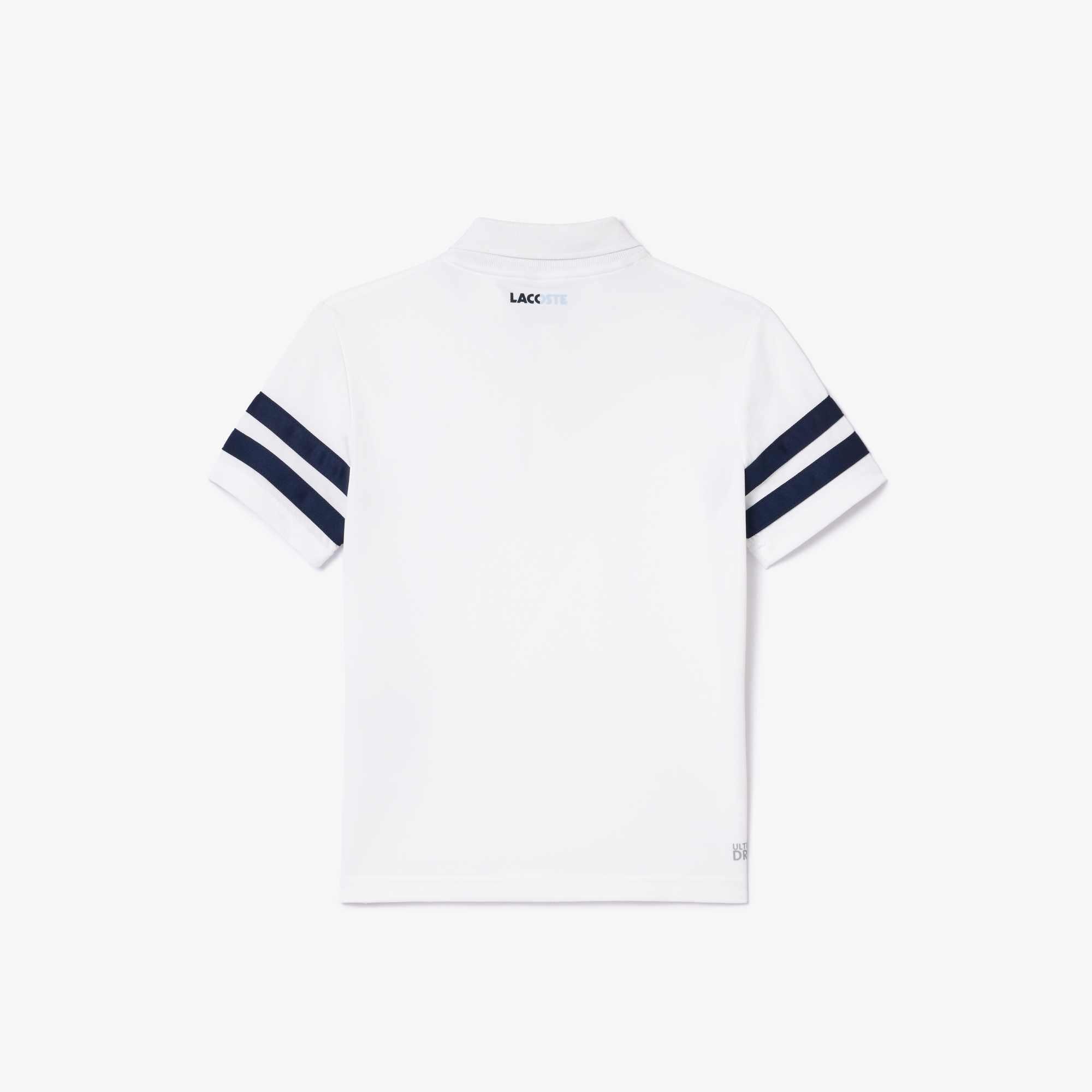 Lacoste Stripe Polo Shirt Juniors