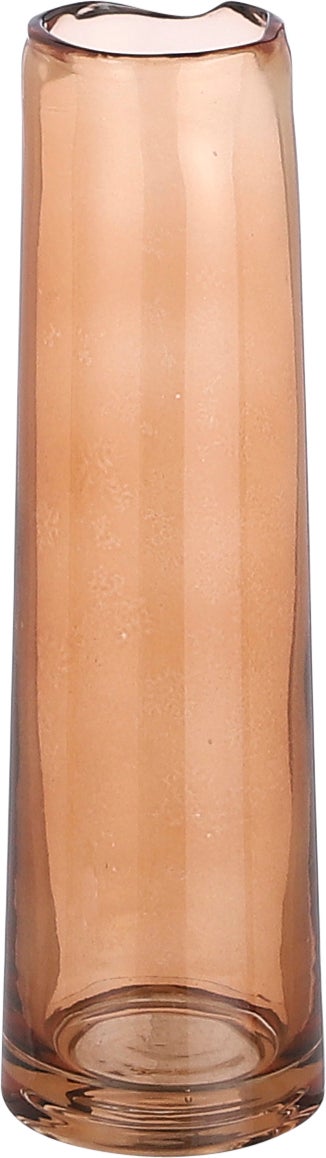 Mica Decorations vaas Xandra bruin D 7 H 23,5 cm