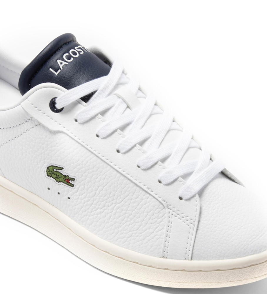 Tênis Lacoste Carnaby Pro de couro, branco