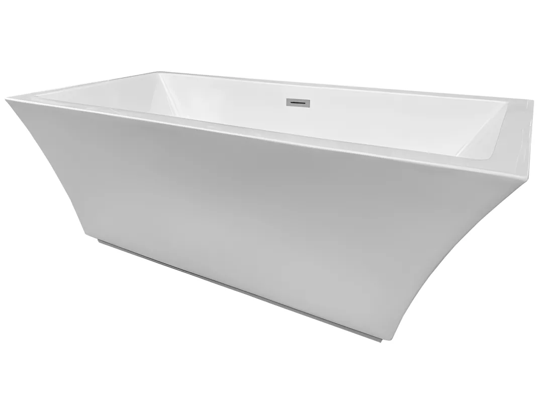 Baignoire ilôt 170 X 80 cm + Robinet Mitigeur Colonne – Heaven