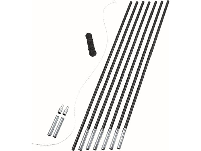 Easy Camp Zeltstangen Pole DIY Set, 8.5 mm Zusatzgestänge