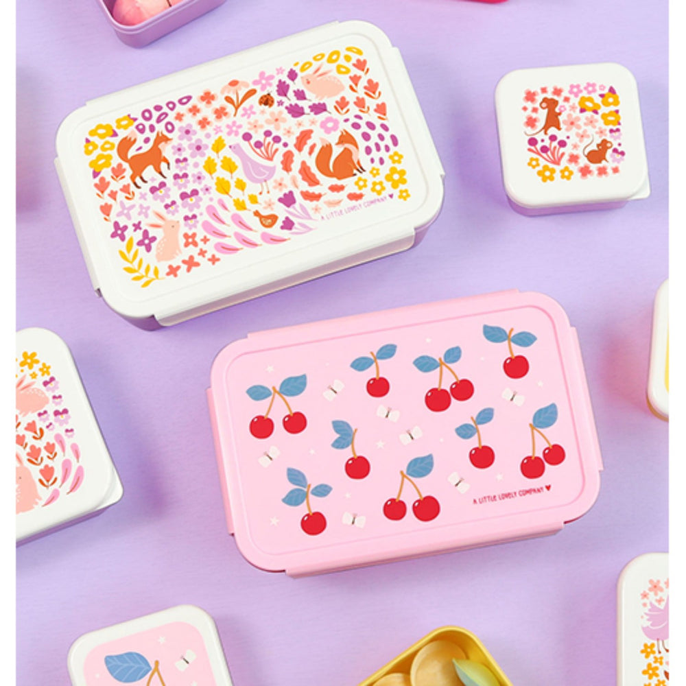 Køb A Little Lovely Company Cherries Bento Madkasse