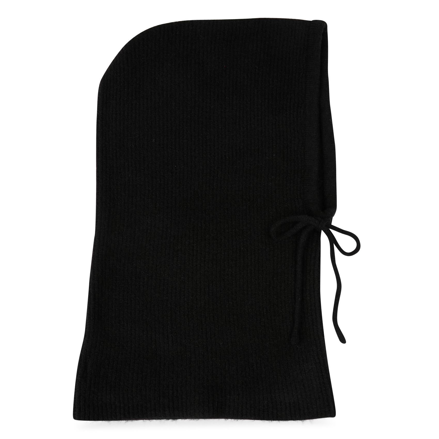 FILISA - Cagoule côtelée | Noir