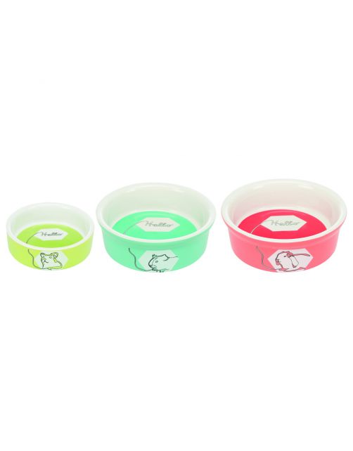 Trixie Voerbak Hamster Hello - Voerbak - ø8 cm 90 ml Assorti