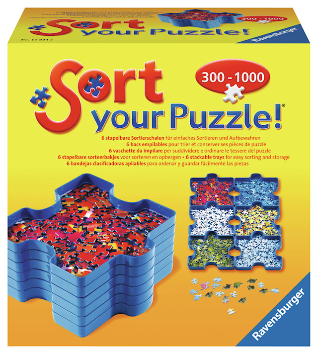 Sorteringsboks til puslespill 300-1000 brikker Ravensburger