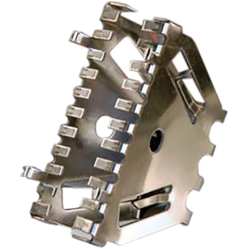 Bijenbekje stootvoegrooster RVS 50mm