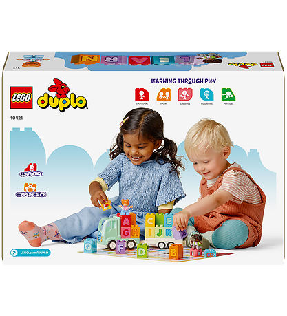 LEGO? DUPLO - Alfabetvogn 10421 - 36 Dele