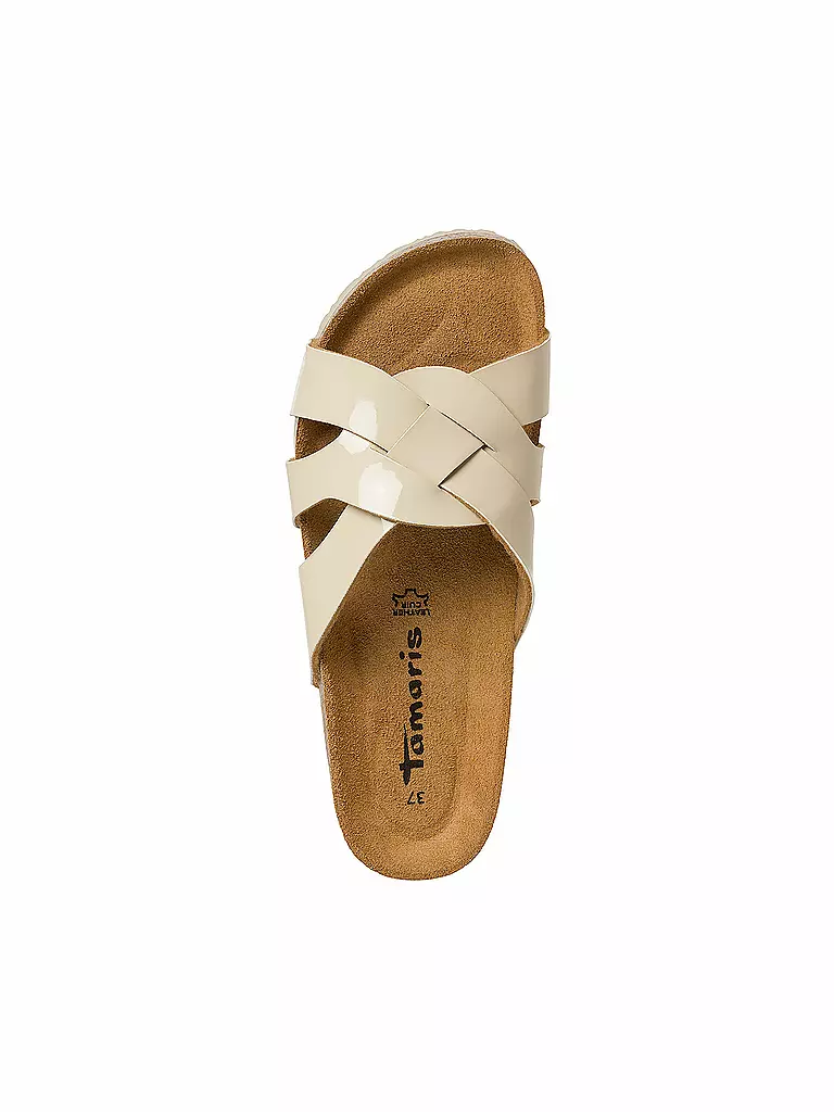 TAMARIS Sandalen - Pantoletten beige