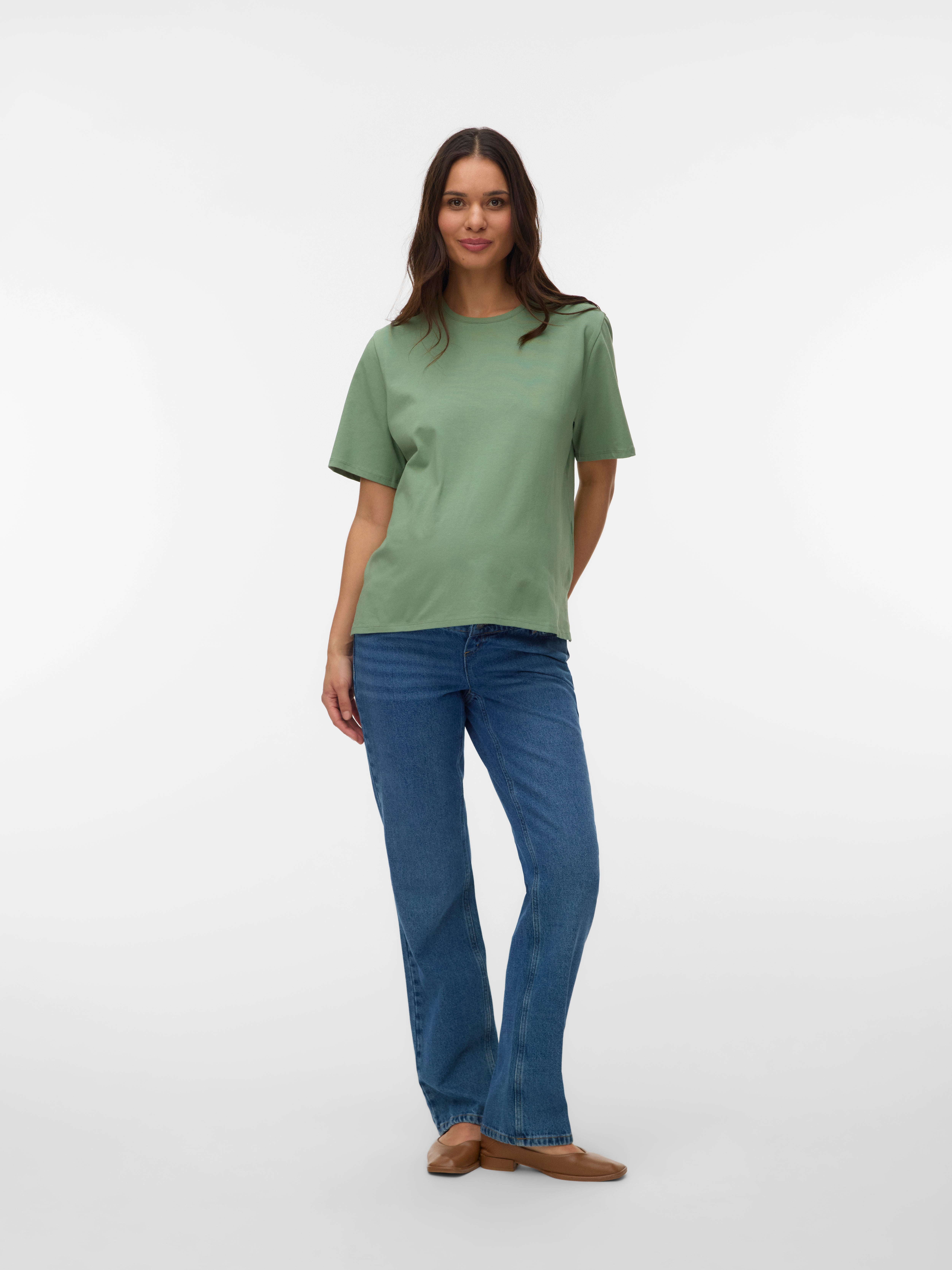 Regular fit O-hals Top