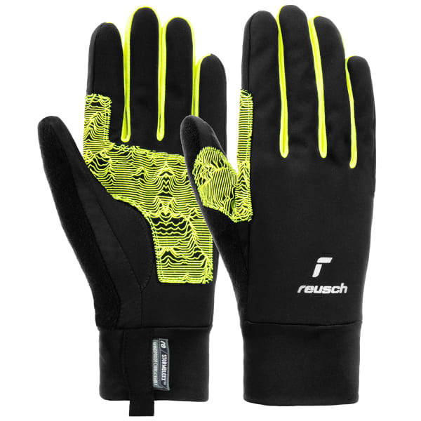 Gant ski de fond REUSCH ARIEN STORMBLOXX TOUCH-TEC BLACK/SAFETY YELLOW