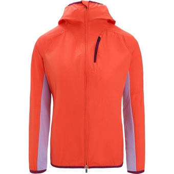 Icebreaker Shell  Cotton Windbreaker Vibrant Earth / Purple Gaze /CB Damen