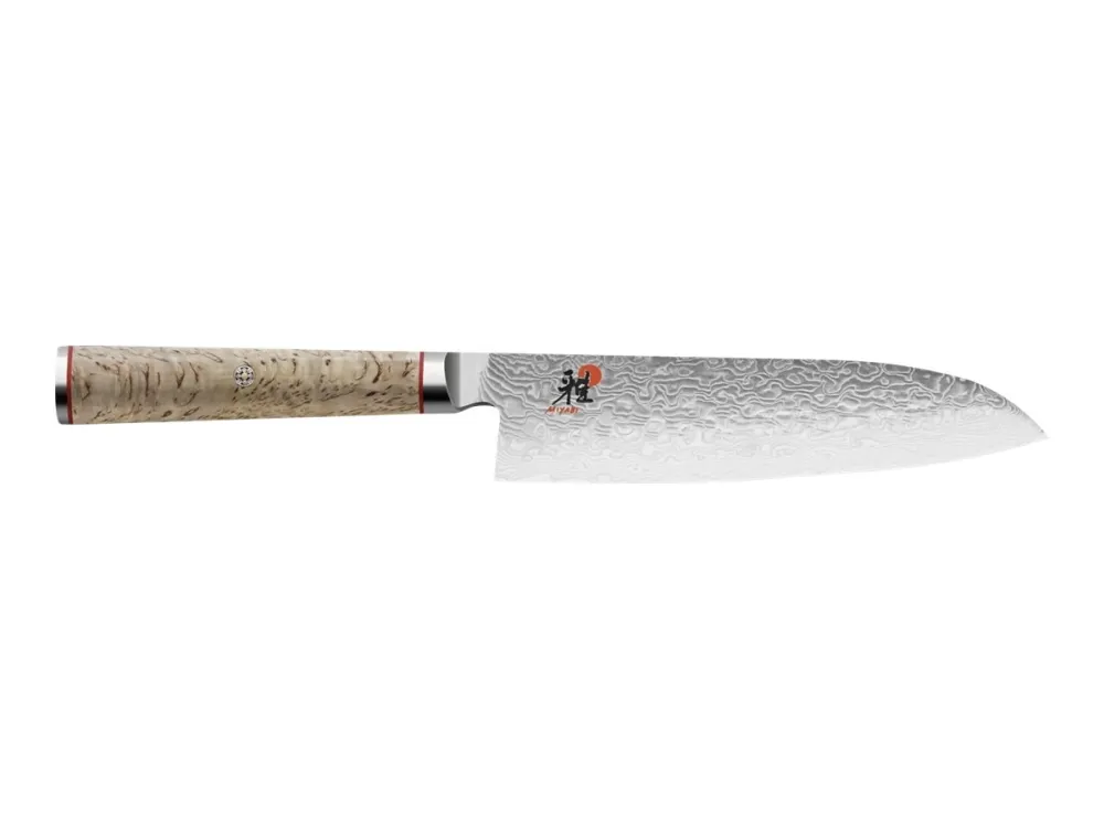 MIYABI 5000 MCD - Santokukniv - 18 cm - brun