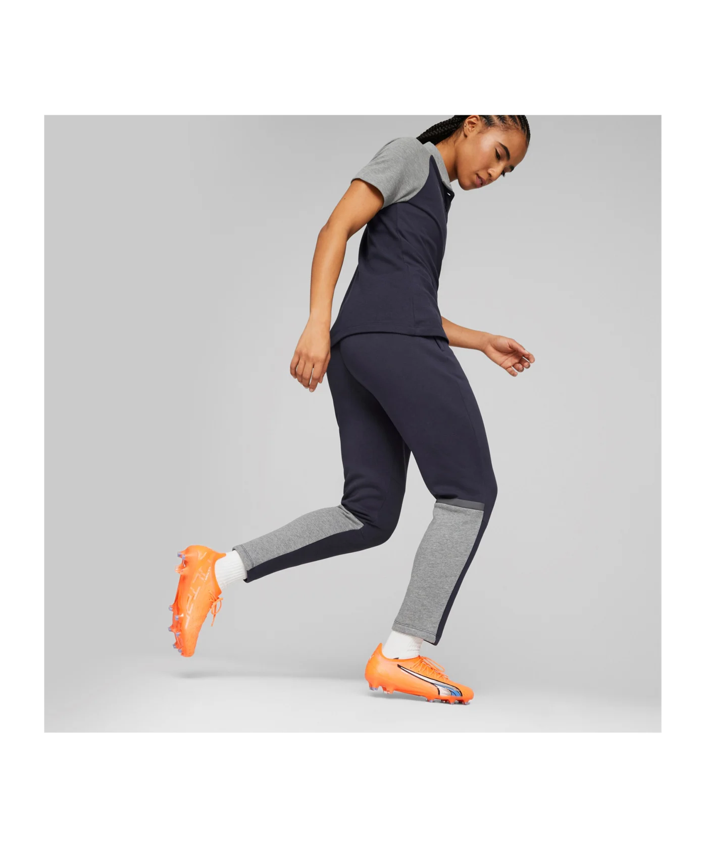 PUMA teamCUP Casuals Jogginghose Damen Blau F06