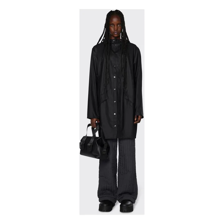 Rains Ciré Long Imperméable Unisexe | Noir