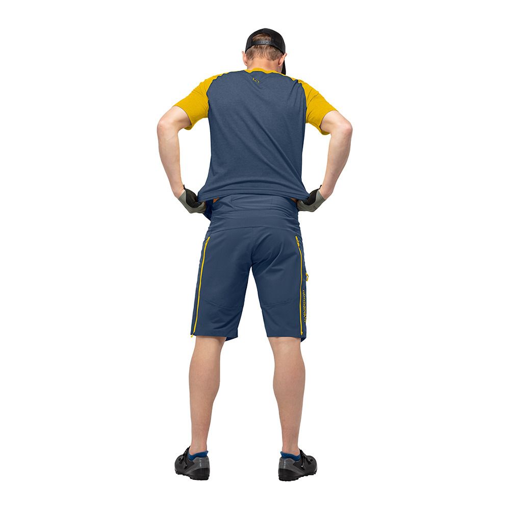 Norrona FJØRÅ FLEX1 - Short Homme vintage indigo