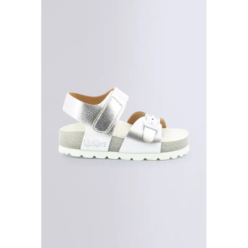SUNKRO ARGENT SANDALES Synthétique Fille