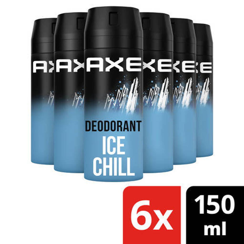 Ice Chill deodorant bodyspray - 6 x 150 ml