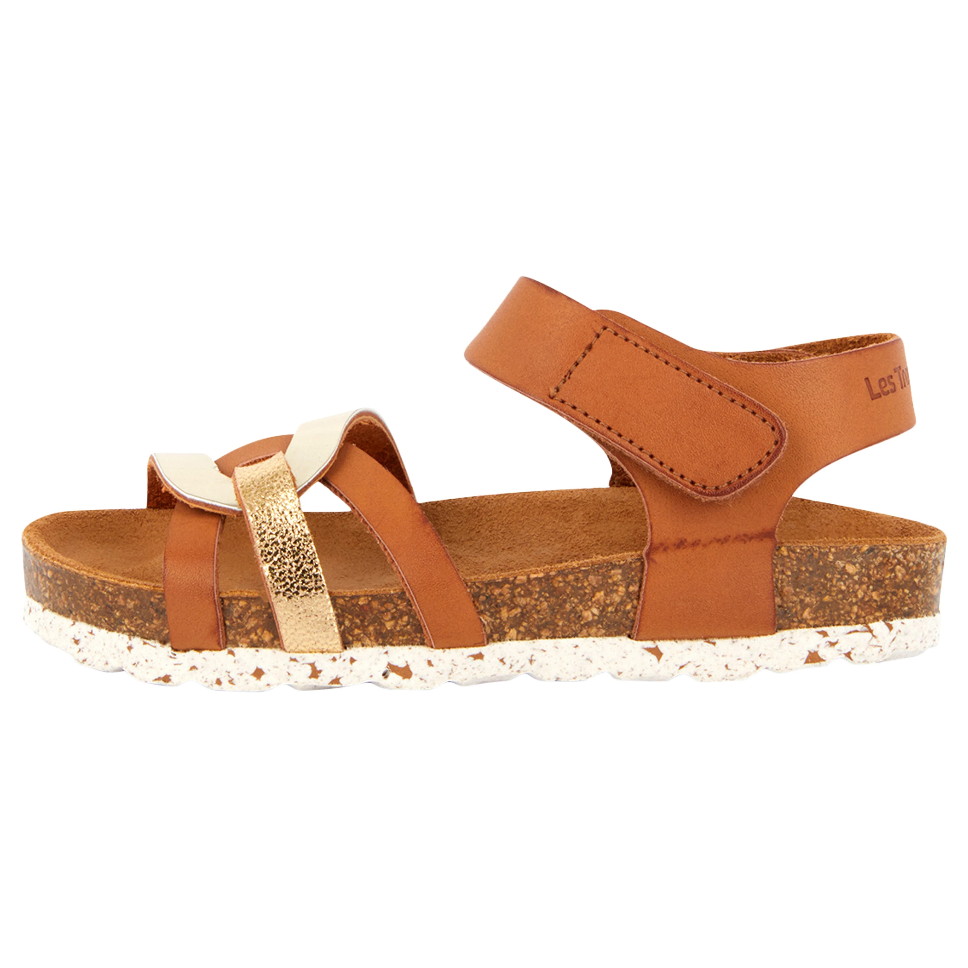 Sandales cuir enfantzana | Marron